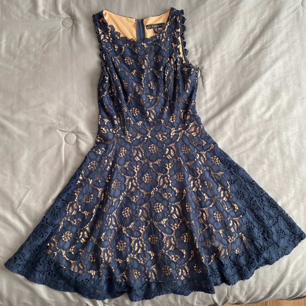Halter skater dress